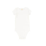 Lil Legs Winter White Short Sleeve Onesie