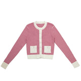 Elle Oh Elle Pink Stripes Blake Cardigan