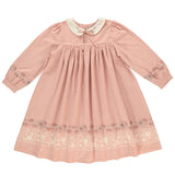 Bebe Organic Dusty Blooms Scarlet Dress