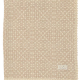 Bebe Organic Taupe Crochet Blanket