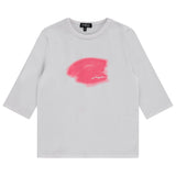 Jay Bee White Airbrush Logo Tee