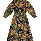 Zaikamoya Orange/Purple Jamie Dress