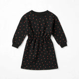 Campamento Grey Flowers Dress