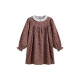 C'era Una Volta Burgundy Flower Kaya Dress