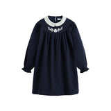 C'era Una Volta Navy Blue Kaya Dress