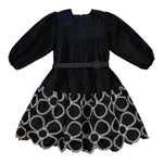 Alitsa Black Mesh Dress