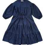 Alitsa Navy Boucle Dress