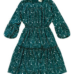 Alitsa Green Floral Dress