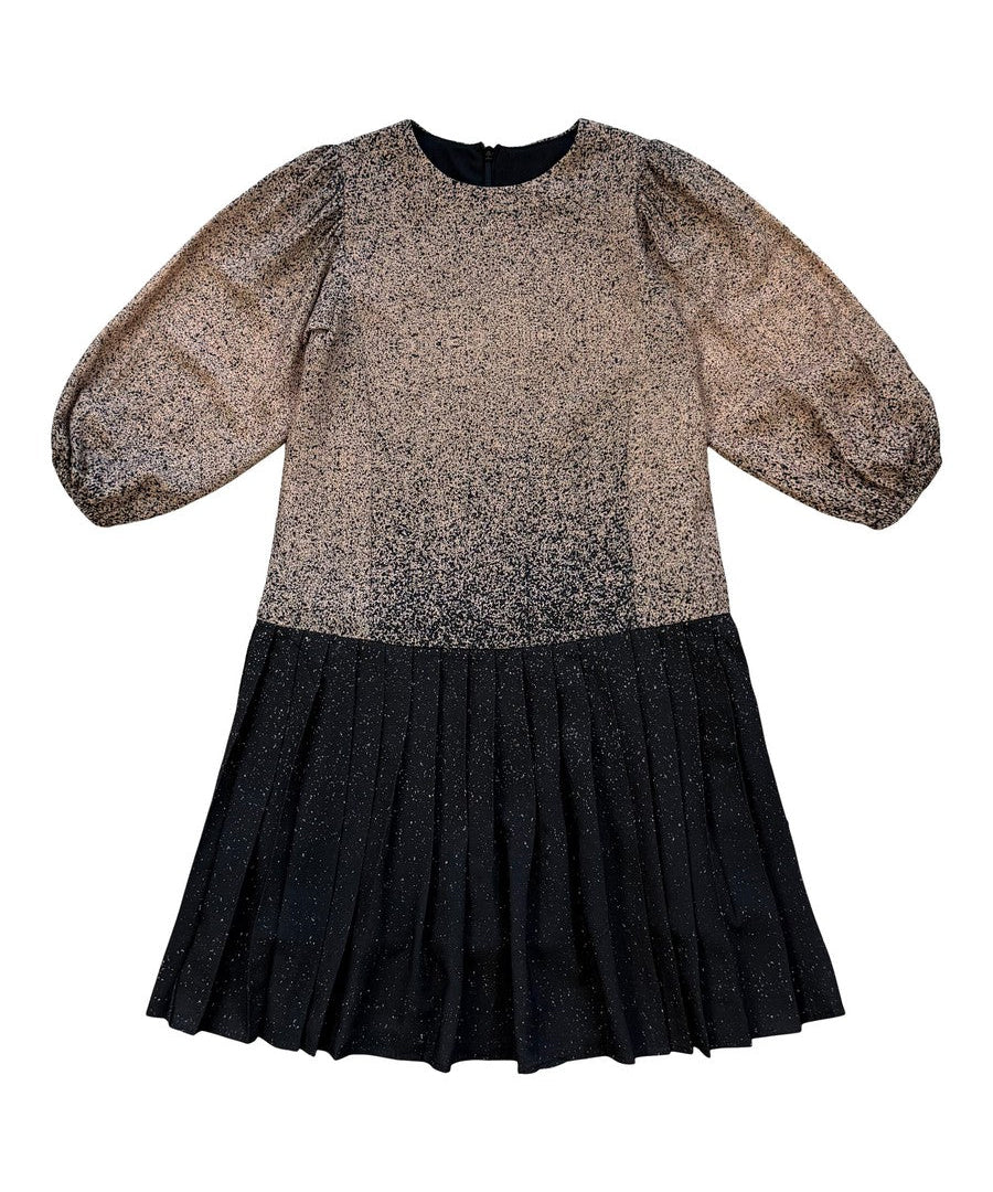 Alitsa Black Speckled Dress