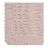 Carmina Pink Knit Blanket