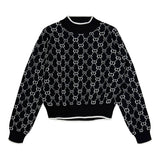 Twinset Off White Mockneck Sweater