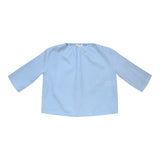 Be For All Blue Stripe Double Top