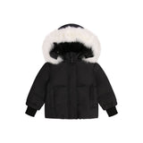 Ducc Black/White Fur Coat