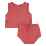Ra & Da Watermelon Terry Bloomer Set