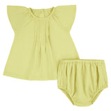Ra & Da Yellow Pintuck Set