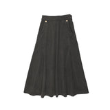 Froo Black Denim Indie Skirt
