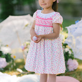 Antoinette Paris Pink Floral Isadora Dress