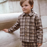 Coco Blanc Plaid Suit