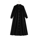 Retro Kid Black Velvet Isla Robe