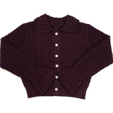 Cottier Black Cherry Tiffany Cardigan