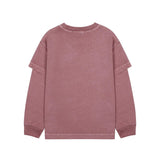 Jelly Mallow Indi Purple Broccoli Layered T-Shirt