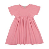 Kin Kin Hot Pink Stripes Short Sleeve Dress