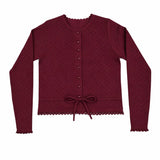 Soir Maroon Claudia Cardigan
