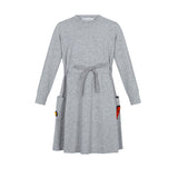 Parni Grey LP Pocket Dress