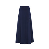 Parni Navy Maxi Skirt