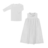 Parni White Logo Collar Jumper + Tshirt