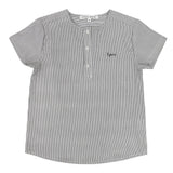 Parni Black/White Pinstriped Shirt