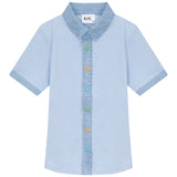 Kix Denim Neon Snaps T-Shirt