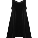 Little Parni Black Velour Jumper