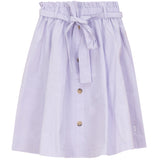 Kix Lavender Button Skirt