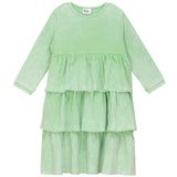 Kix Washed Mint Layered Dress