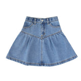 Parni Blue Denim Skirt