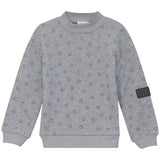 Kix Grey Smiley Print Sweatshirt