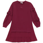 Kix Plumberry Bows Sweat Dress