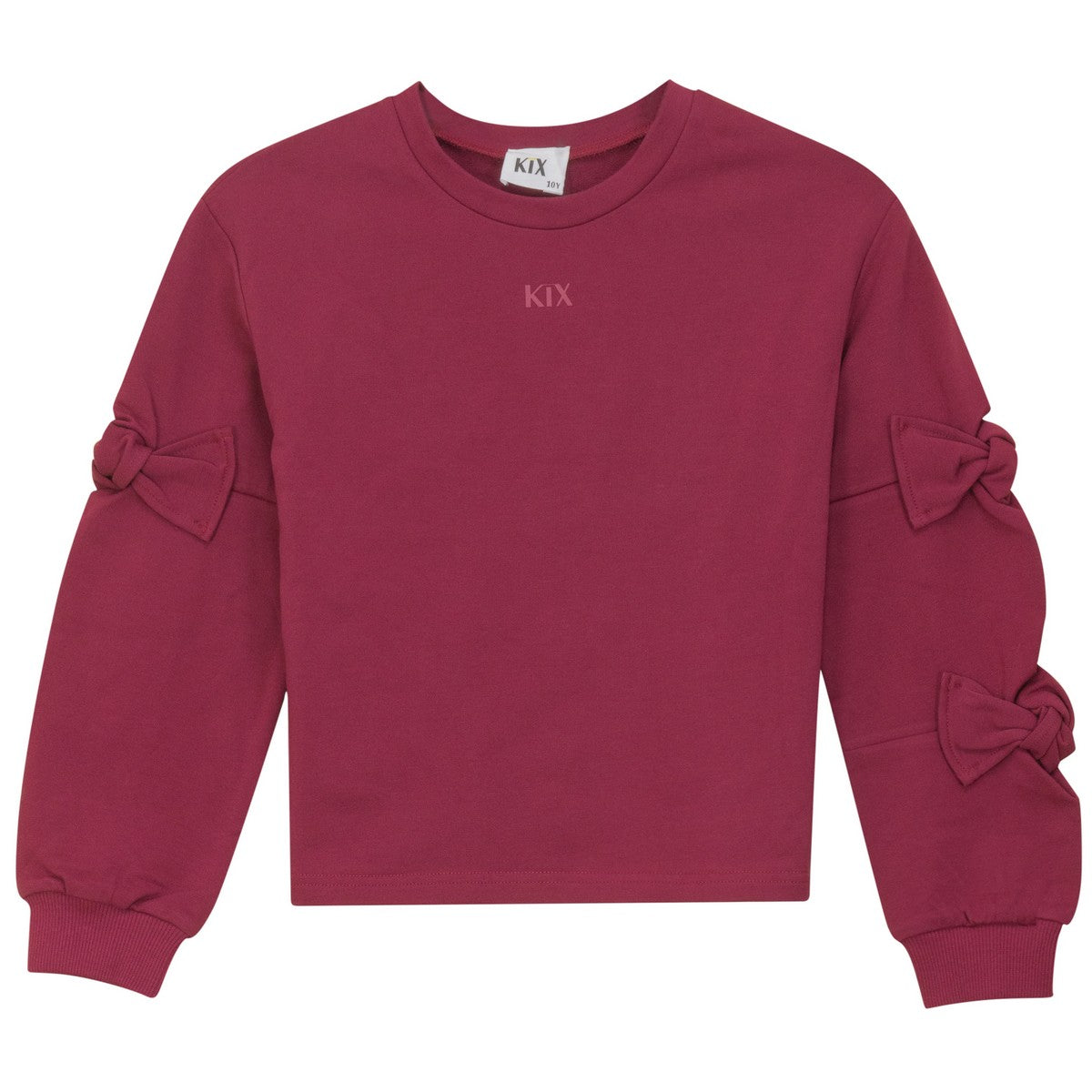 Kix Plumberry Bows Sweatshirt