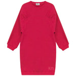 Kix Fuchsia Round Yoke Dress