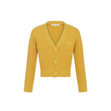 Parni Yellow Chunky Cardigan