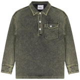 Kix Lime Washed Detail Polo