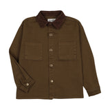 Kin and Kin Green Bronze Chambray Pocket Shirt