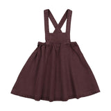 Kin and Kin Plum Bib Jumper