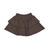 Kin and Kin Chestnut Tiered Skirt