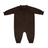 Kin Kin Brown Wool Romper