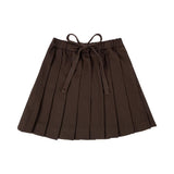 Kin Kin Brown Pleated Skirt
