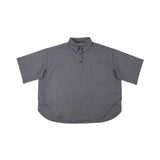 Kin Kin Grey Oversized Shirt