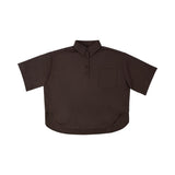 Kin Kin Brown Oversized Shirt
