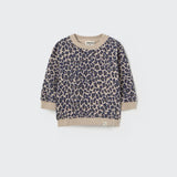 My Little Cozmo Stone Leopard Kelly Sweatshirt